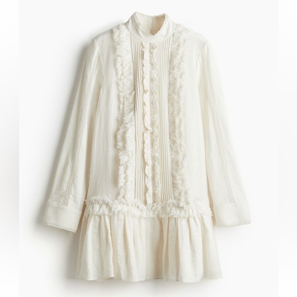 NWT H&M Ruffled Dress XS